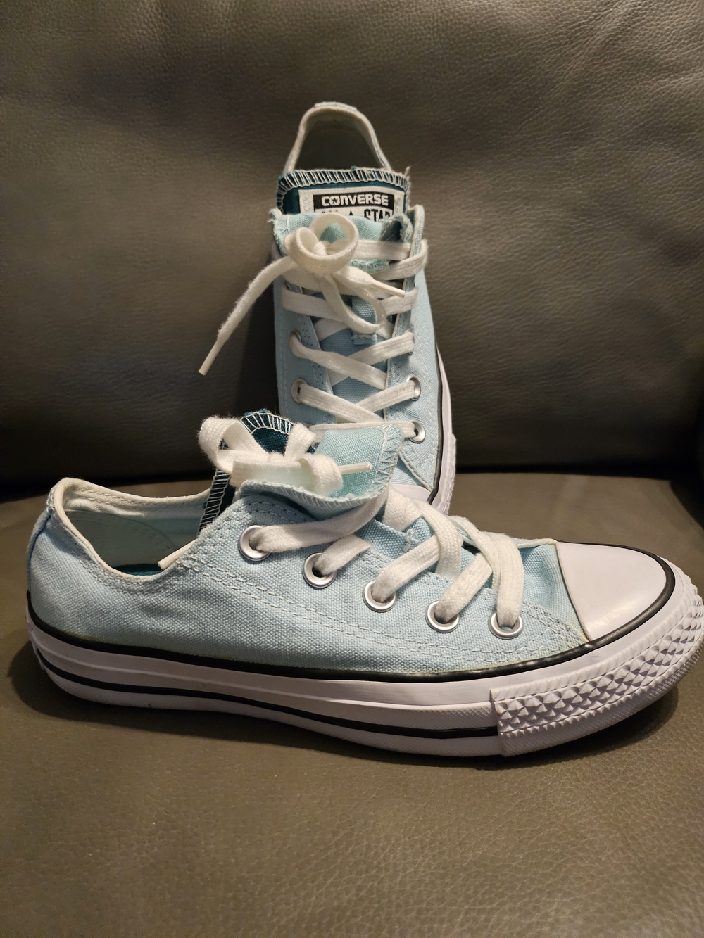 Converse Chuck Taylor All Star low top sneakers - Aqua & White